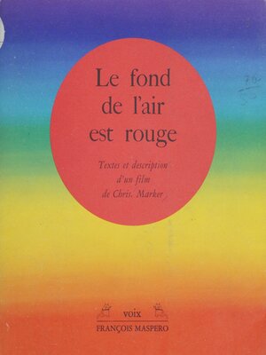 cover image of Le Fond de l'air est rouge